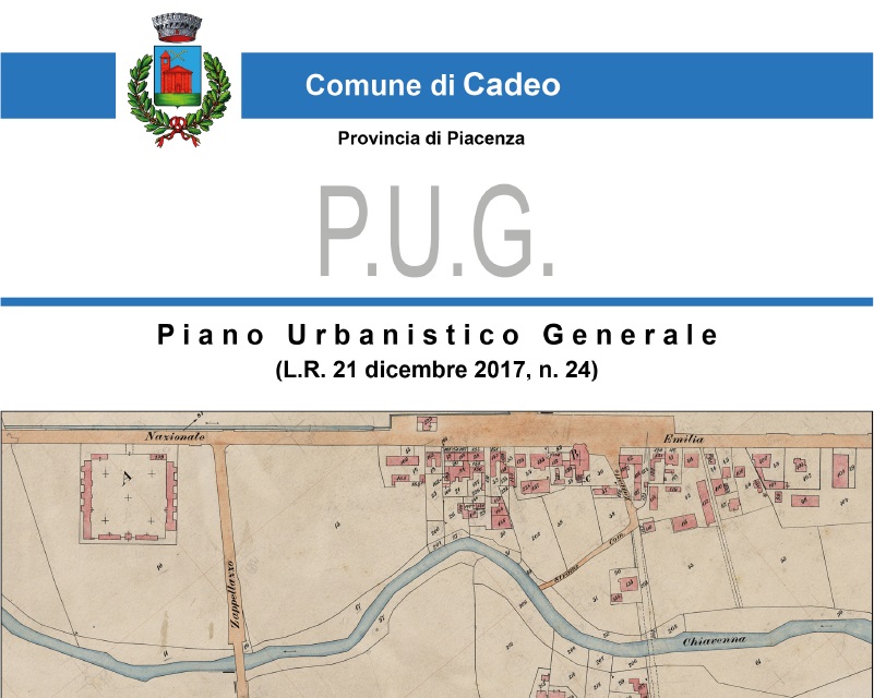 Avviso di deposito proposta di Piano Urbanistico Generale (PUG)  